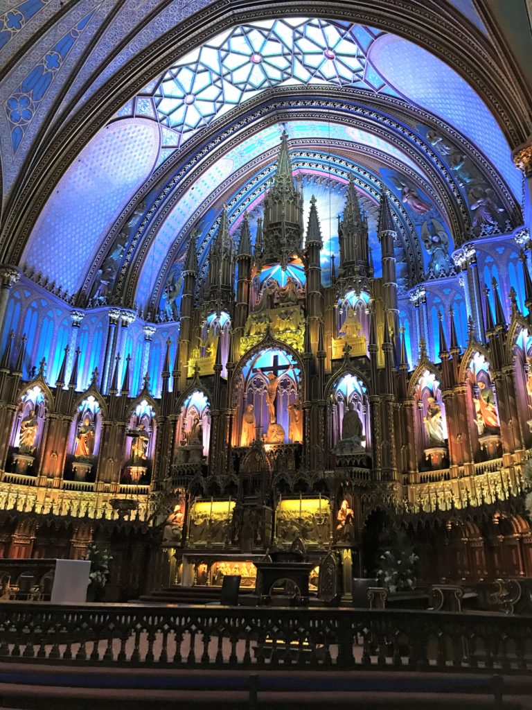 Notre-Dame de Montréal - visit to Montreal Canada