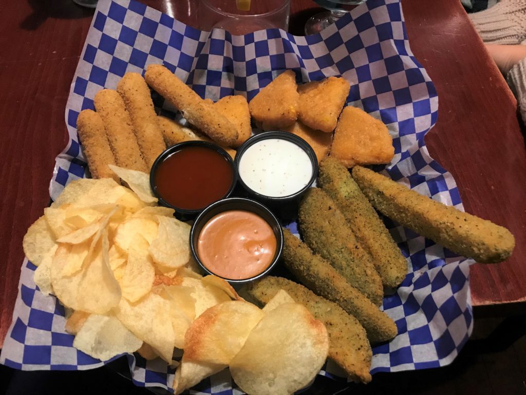 unhealthy dish at the Queen's Pub - pubs in Kingston on