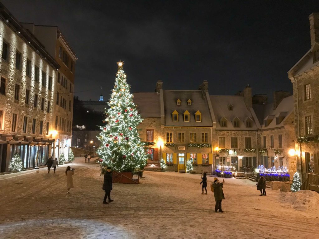 Lower village of Quebec city