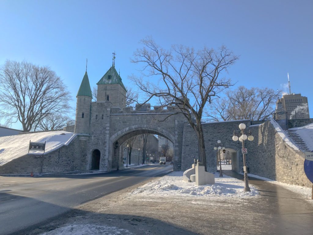 Gate city of Quebec