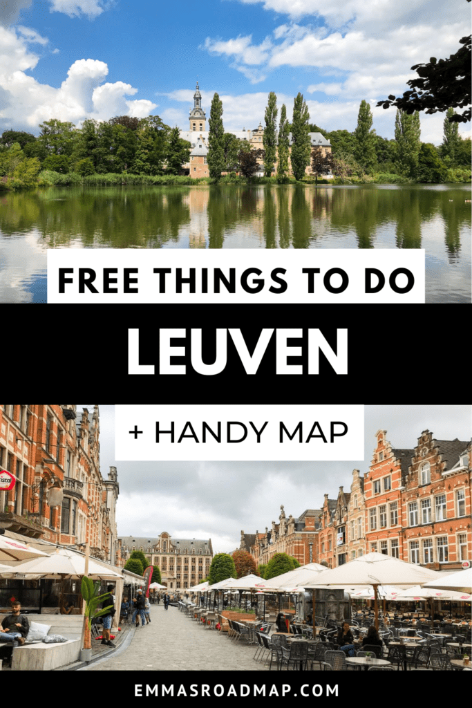 Pin on free things to do in Leuven + handy map