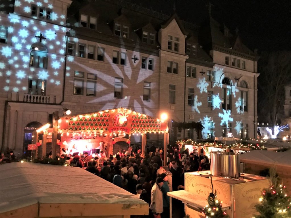 German Christmas Market in Quebec City