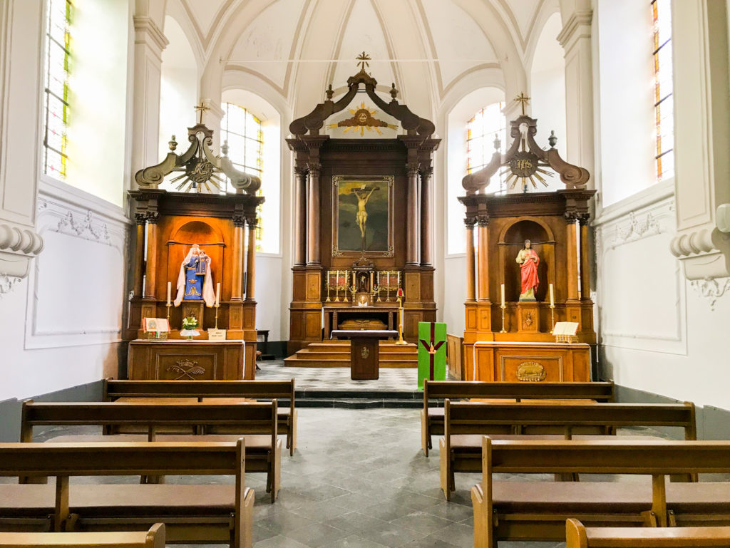 Saint Nicholas Church in Durbuy Belgium Smallest City in The World