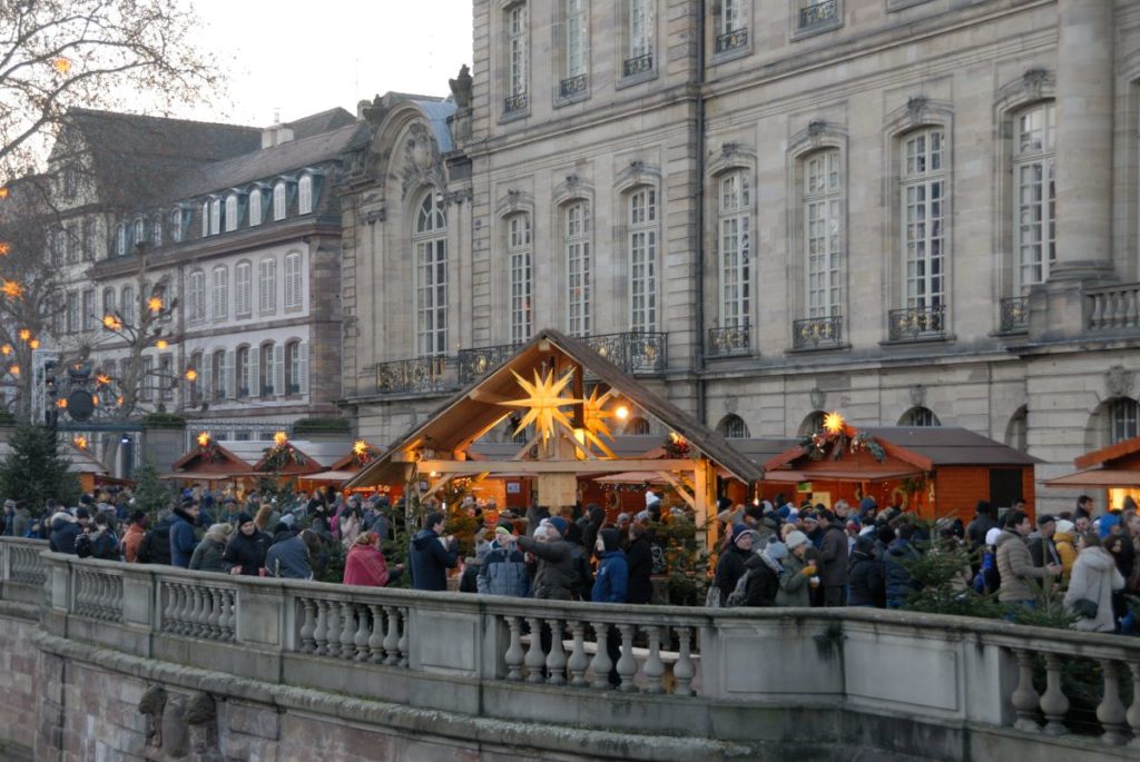 Strasbourg in December christmas market