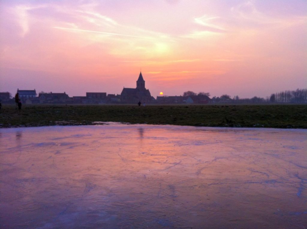 Belgium in winter