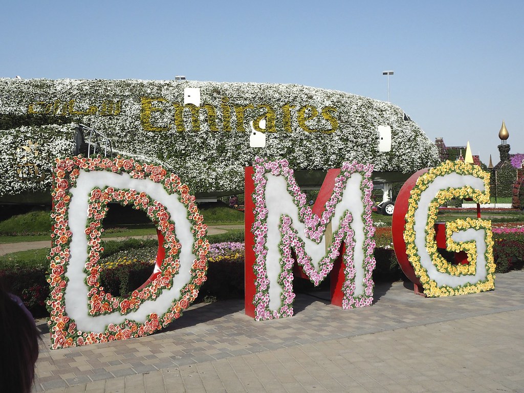 Dubai Miracle Garden - best seasonal attractions for your one day Dubai itinerary