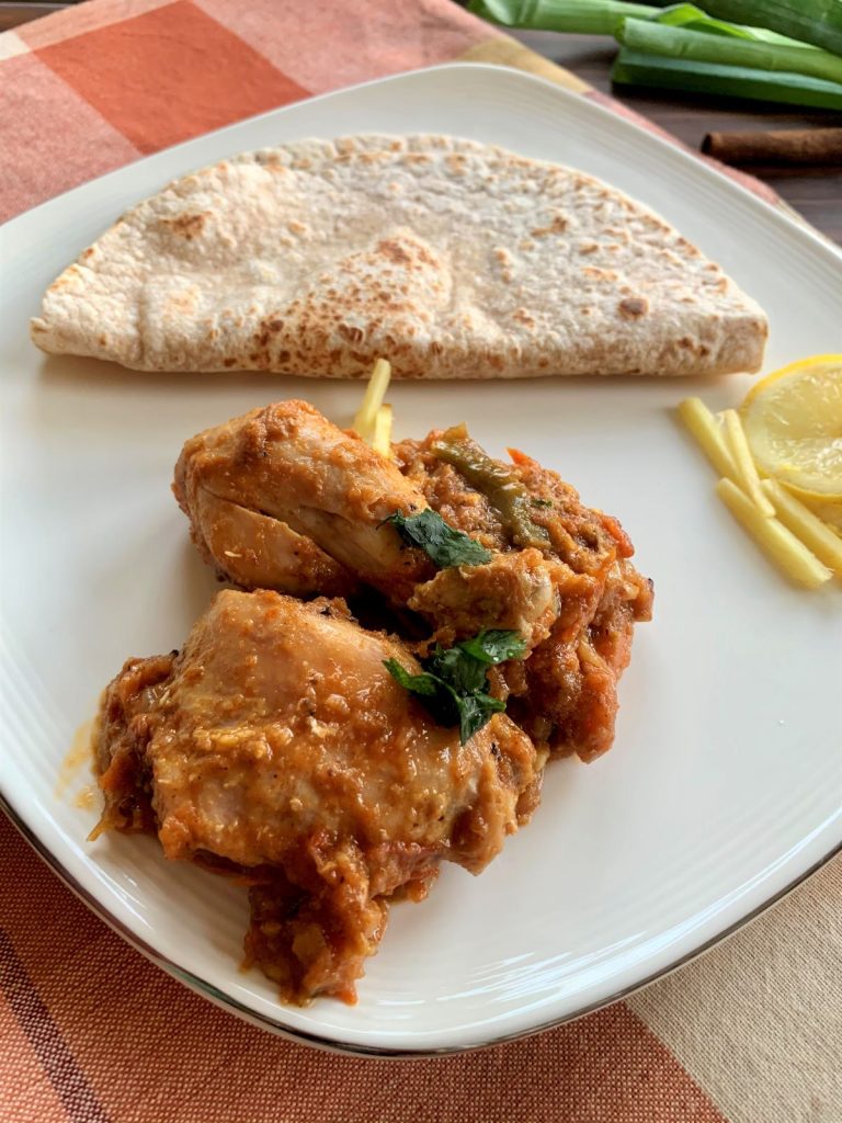 Pakistani Chicken Karahi recipe - final dish served