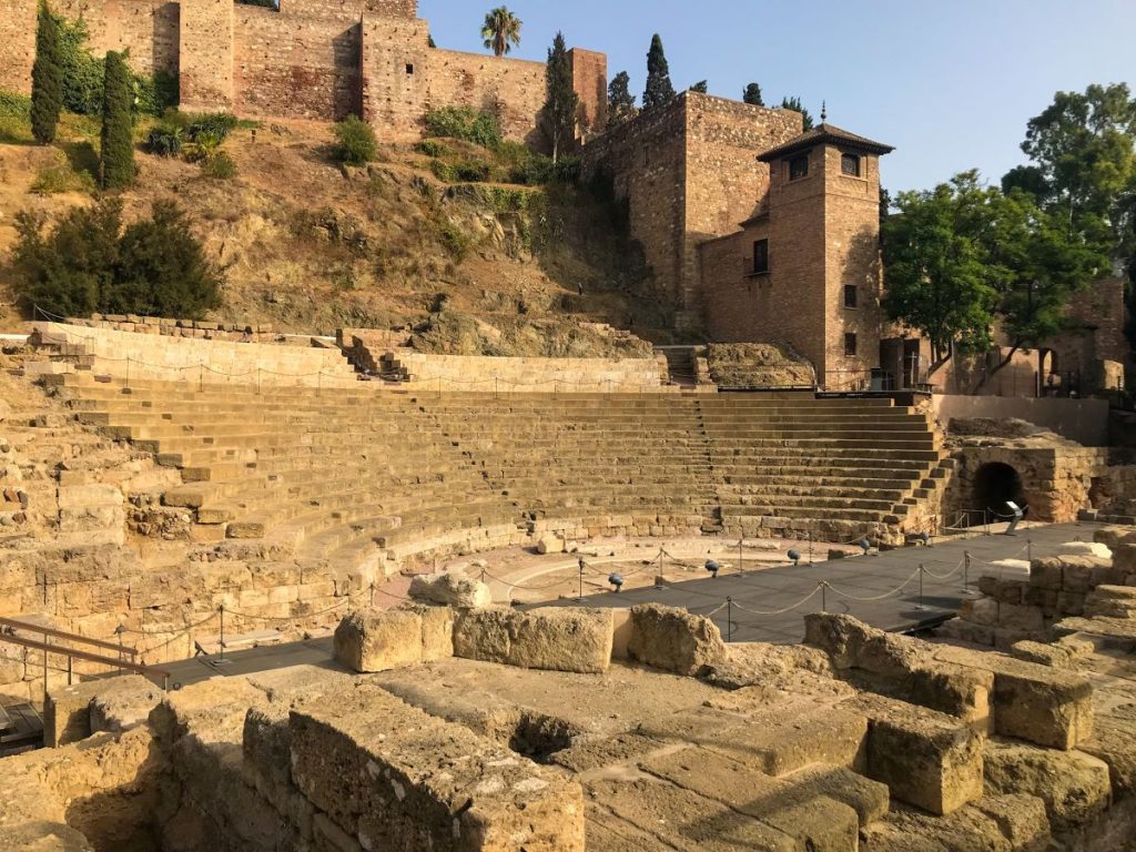 The Roman Theater in Malaga