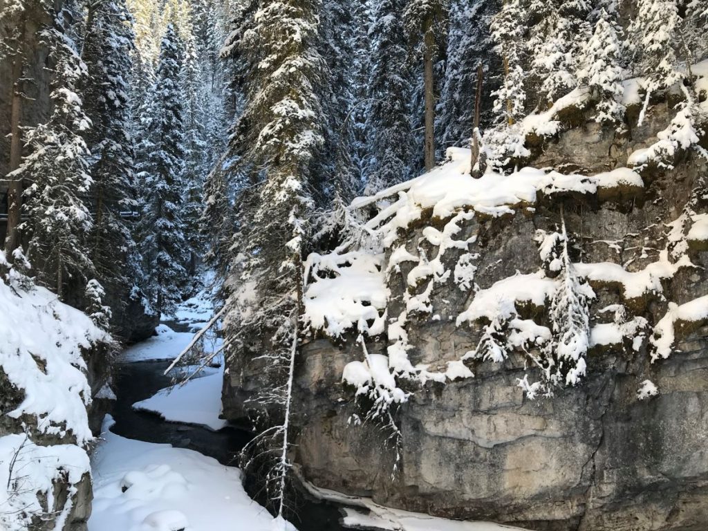 Johnston Canyon hike Banff National Park