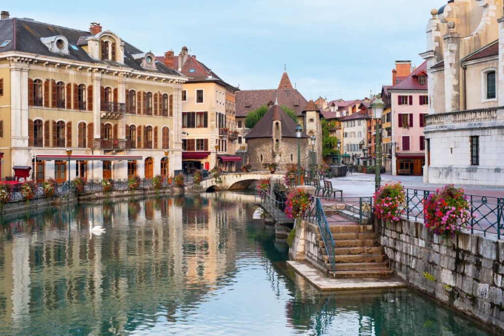 Annecy, France - autumn in Europe