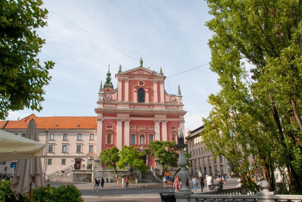 Preseren Square Ljubljana