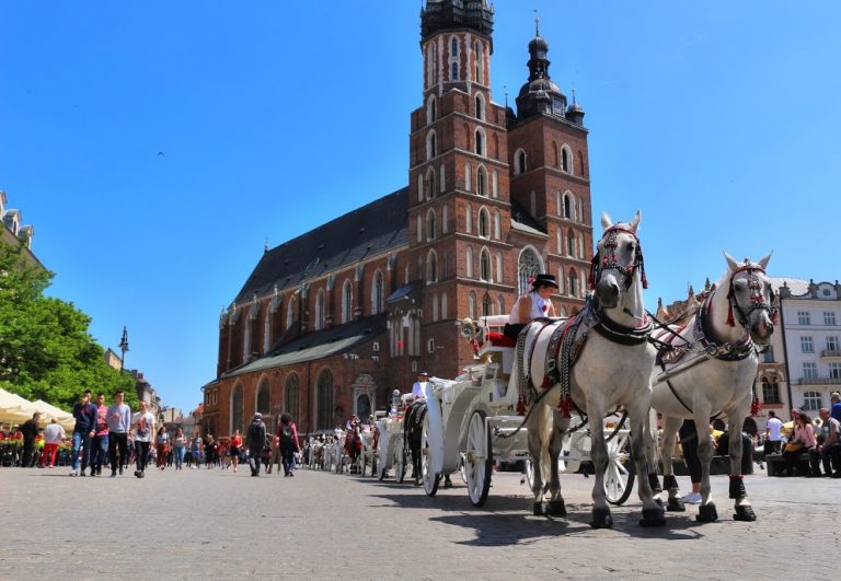 Krakow in spring
