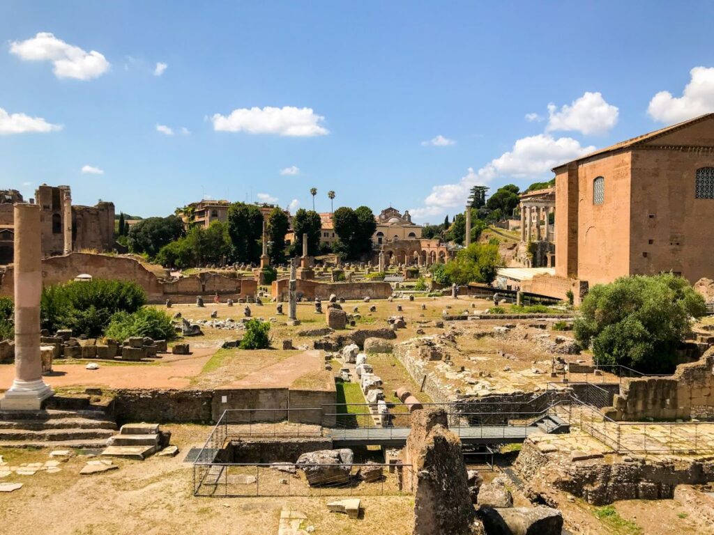 Forum romanum in Rome