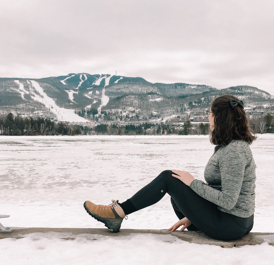 winter view at Mont Tremblant