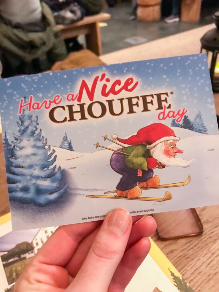 Achouffe postcard