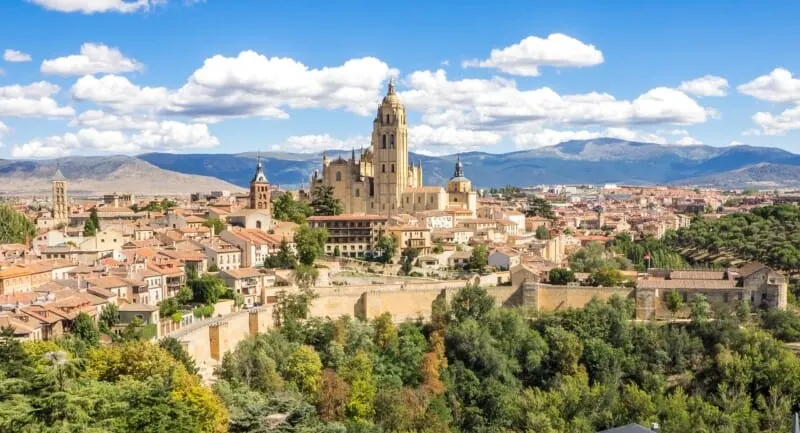Segovia city view