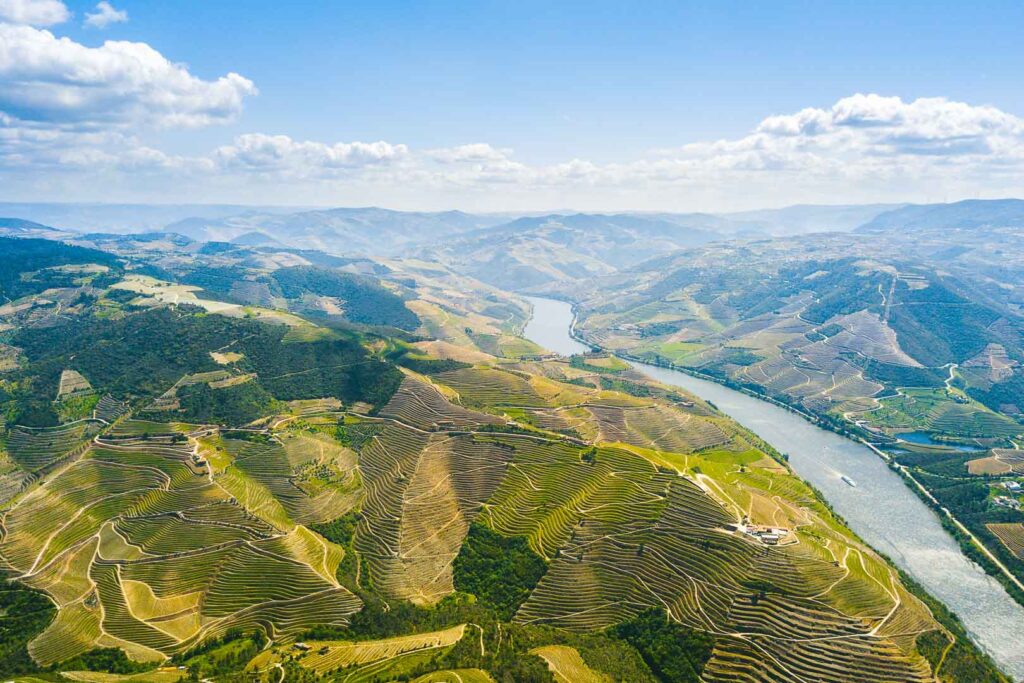 Douro Valley view Portugal
