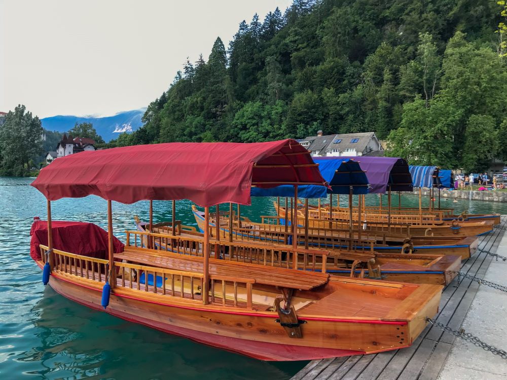 Rent a boat at Lake Bled Slovenia