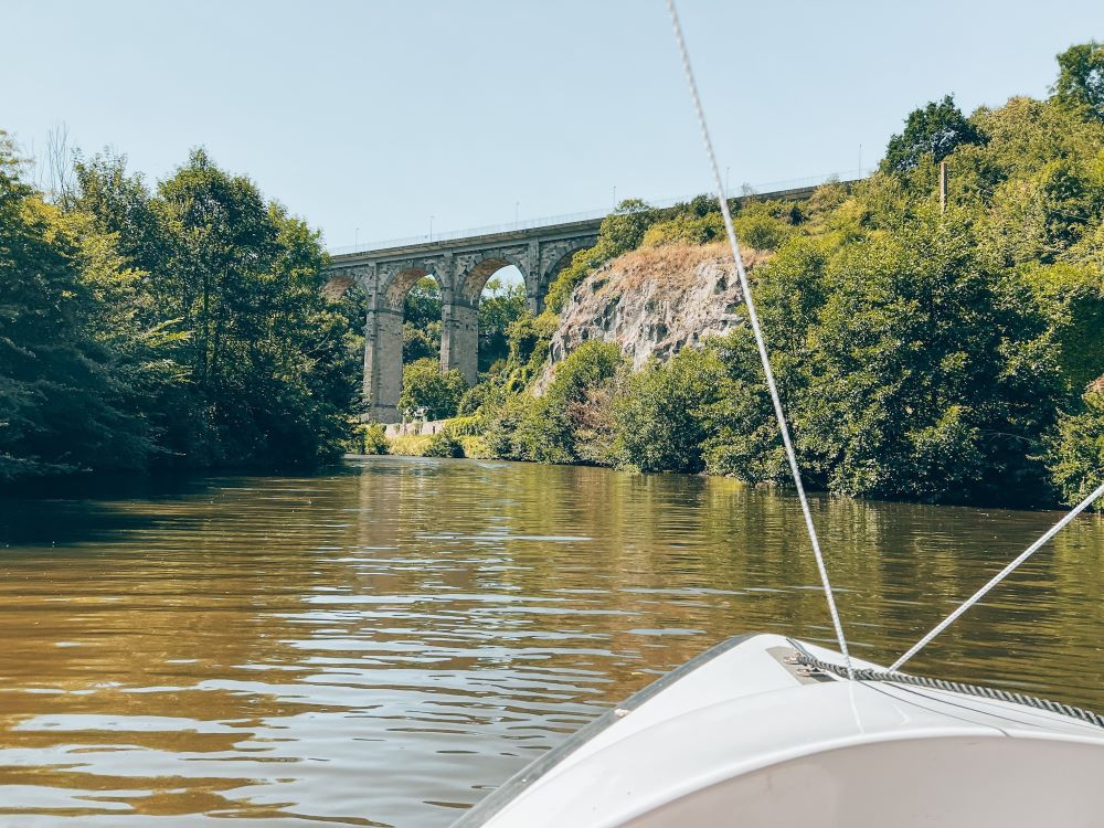 boat ride in Dinan