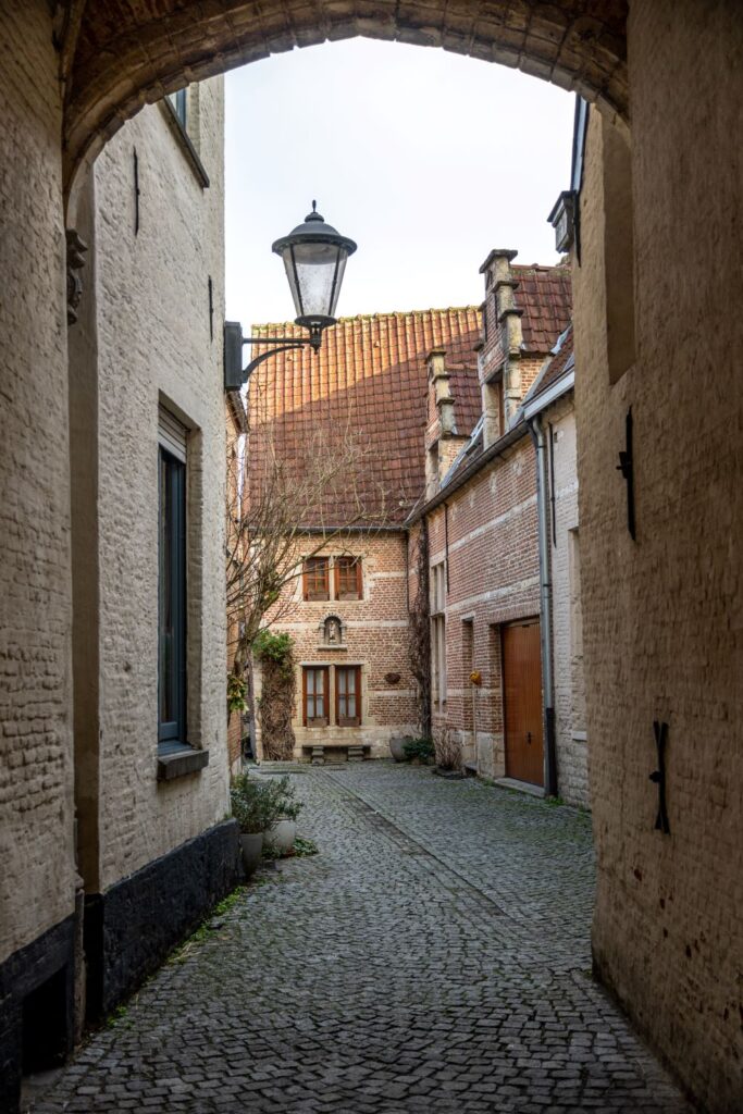 gate in the beguinage of Mechelen
