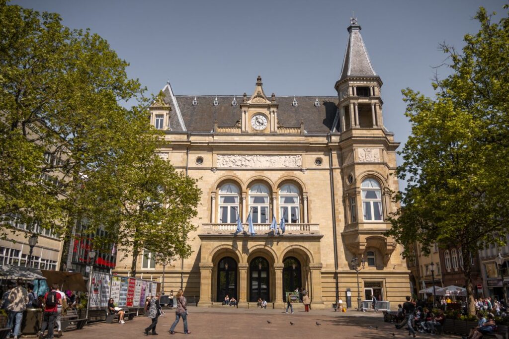 Place d'Armes in Luxembourg City