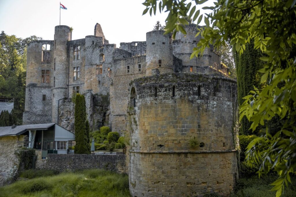 Medieval castle of Beaufort in Luxembourg