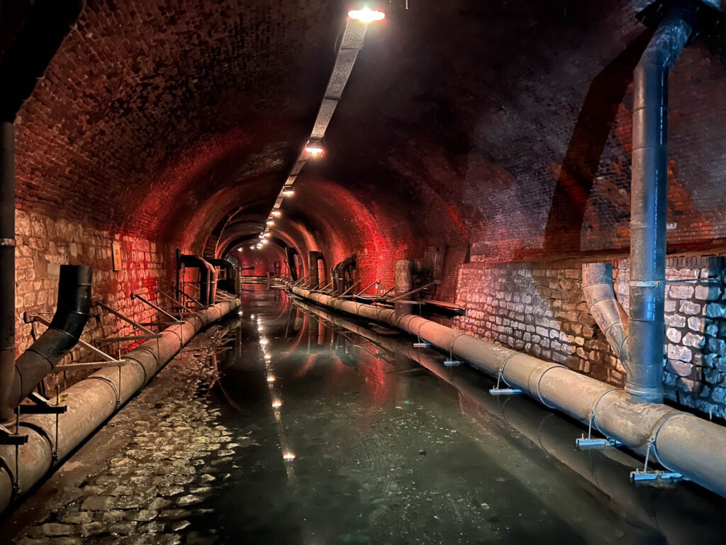 De Ruien underground tunnels in Antwerp