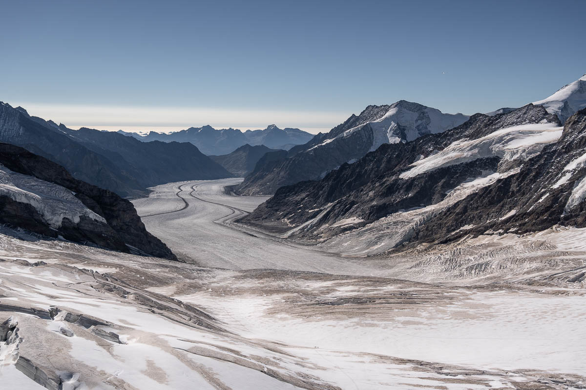 Aleitsch Glacier Switzerland Jungfraujoch