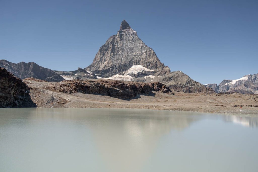 start of Matterhorn Glacier trail at Trockener Stegg